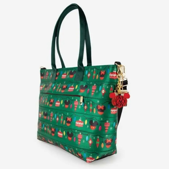Harveys Disney's Mickey Christmas Medium Streamline Tote - Picture 3 of 10